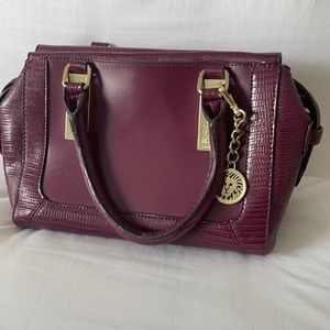 Anne Klein purple purse